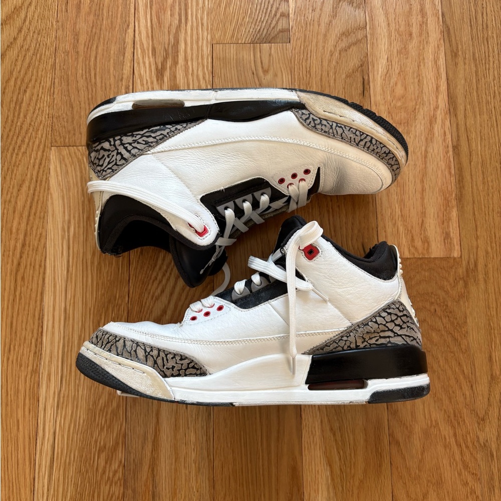 Size 10 - Air Jordan 3 Retro Infrared 23 2014 - Amateur Restoration Customized - Picture 3 of 16